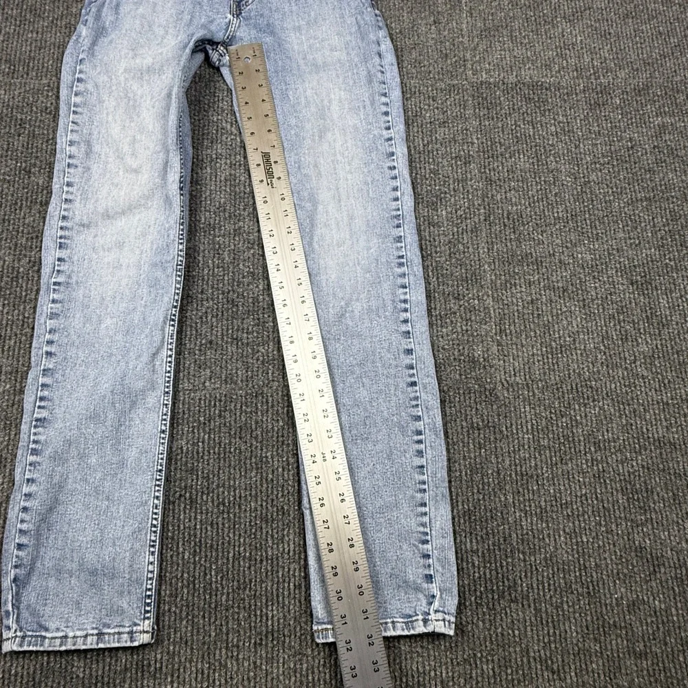 Levis 511 Slim Fit Jeans Mens 32x34 Light Wash Blue Denim 04511-3623